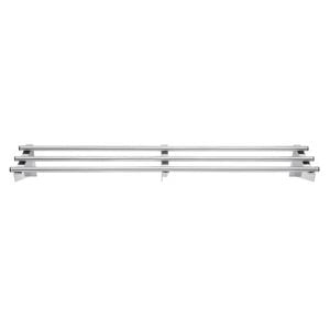 Vogue Stainless Steel Wall Shelf 1500mm Commercial Kitchen Storage Kitchenware