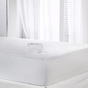 Luxor King Single Bamboo Terry Pile Fully Fitted Waterproof Mattress Protector