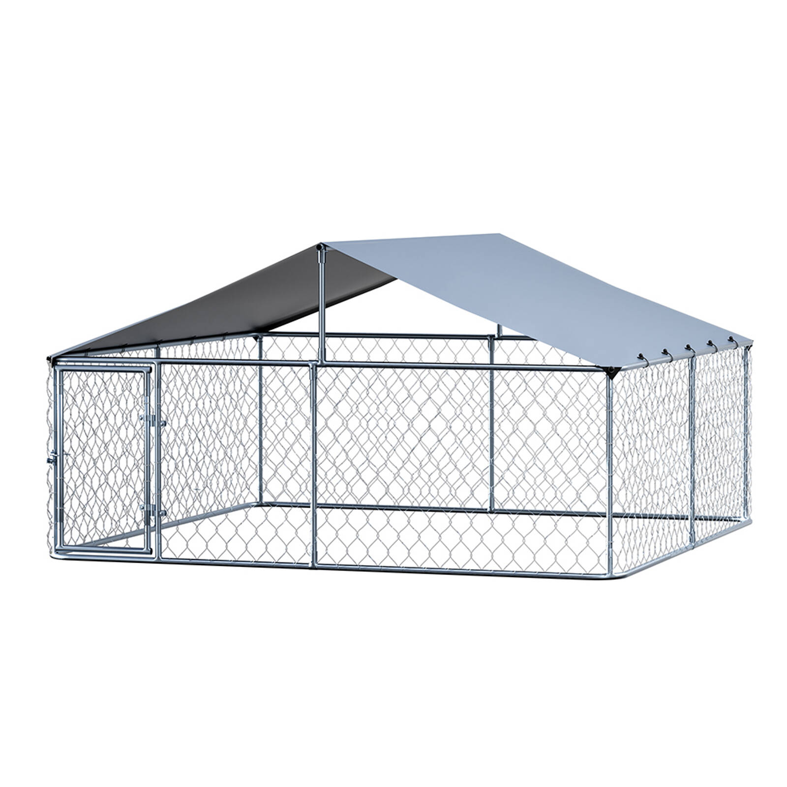 i.Pet Dog Kennel Large House XXL Pet Run Cage Puppy Outdoor Enclosure With Roof Bunnings Australia