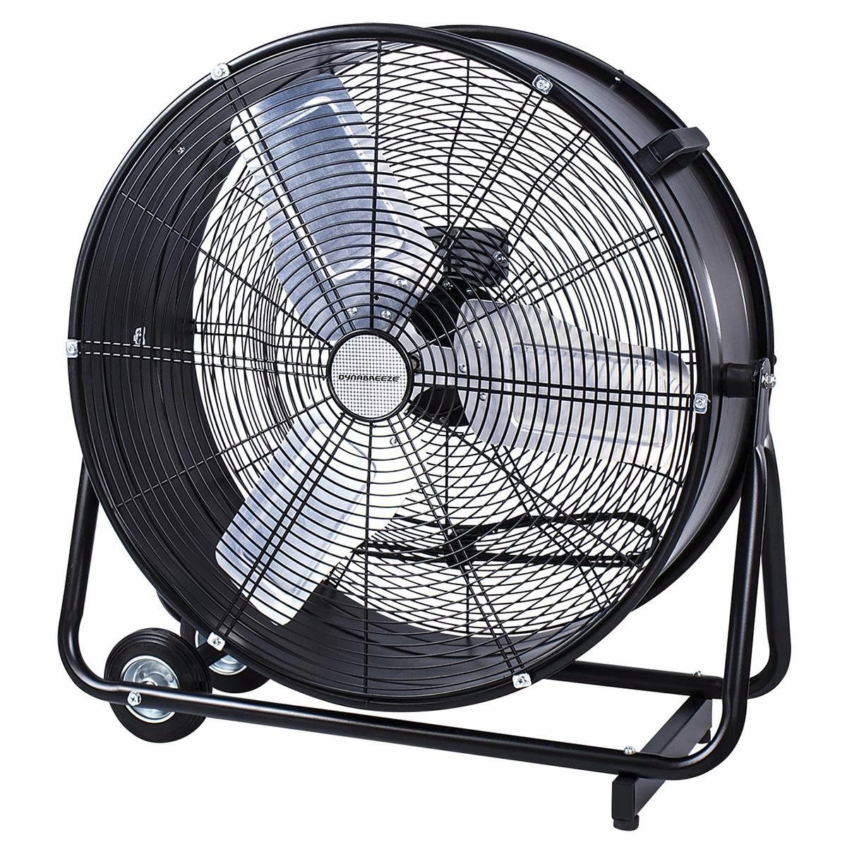 Dynabreeze 600mm Black Industrial Drum Fan - Bunnings Australia