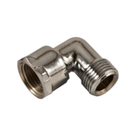Brasshards 15mm Male / Female Chrome Plated Brass Elbow