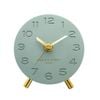 One Six Eight London  Ariel Sage Green Silent Mantel Clock