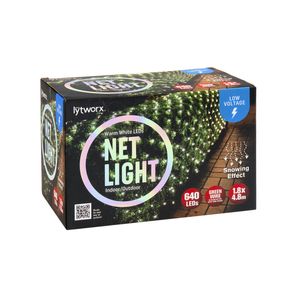 Lytworx Warm White Low Voltage Net Light - 640 Pack