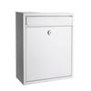 Sandleford White Napoli Wall Mount Letterbox