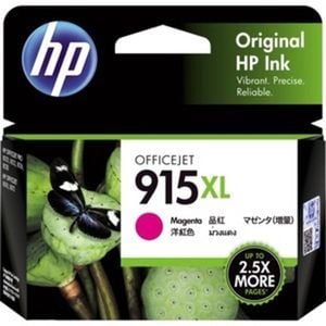 Hp 915xl Original High Yield Inkjet Ink Cartridge - Magenta - 1 Each - 825 Pages