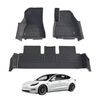 AUSGO Car Floor Mats for Tesla Model 3 2019-2023 All-Weather Floor Liners