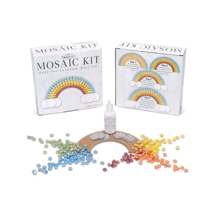 Mandala Art Over The Rainbow Mosaic Wall Art Kit