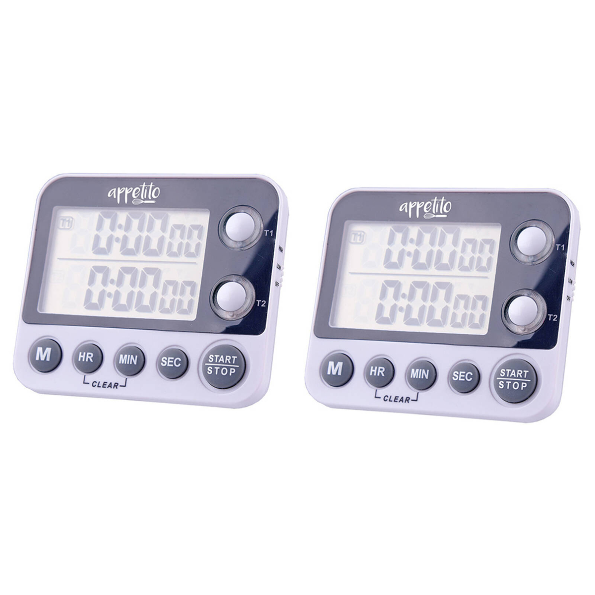 2PK Appetito 100 Hour Dual Digital Timer - Bunnings Australia