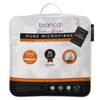 Bianca Relax Right Pure Microfibre Quilt 550gsm Home Bedding White Single Bed