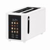 Healthy Choice 4-Slice Digital Toaster 800-950W Smart Touch Screen 6 Browning Levels – White