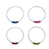 2 X Yes4pets Medium 55cm Led Dog Collar Usb Rechargeable Night Glow Flashing Light Up Safety Pet Collars-3 Lighting Modes