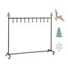 Costway 10-Hook Christmas Stocking Holder Stand Heavy Duty Clothes Rack