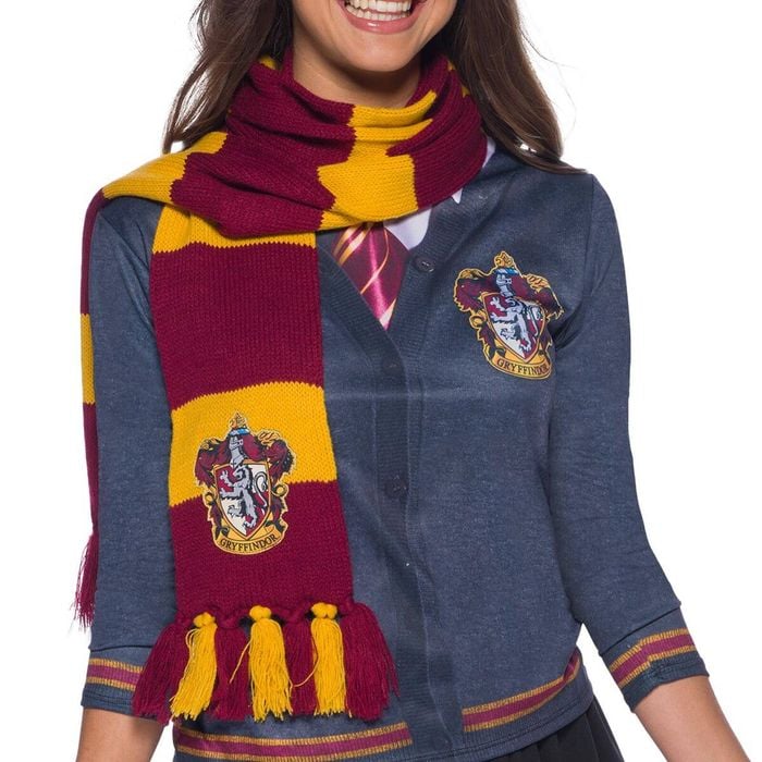 Harry Potter Gryffindor Deluxe Scarf Adult/Unisex One Size Halloween Costume