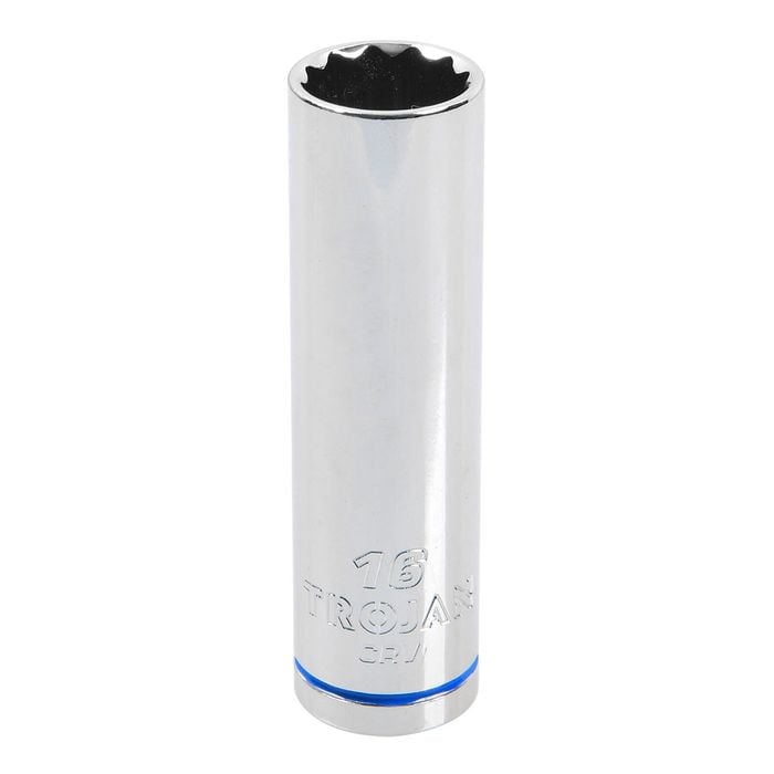 Trojan 1/2DR 16mm Deep Socket