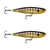 2x Rapala 8.5cm Precision Xtreme Pencil Freshwater Fishing Lure -Glassy Gill UV