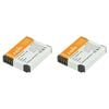 2PK Jupio Li-Ion 3.6V 1150mAh Rechargeable Battery For Panasonic DMW-BCM13E Cam