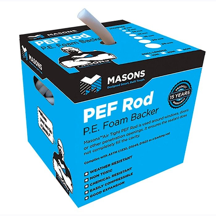 Masons 13mmx50m P.E.F. Backing Rod