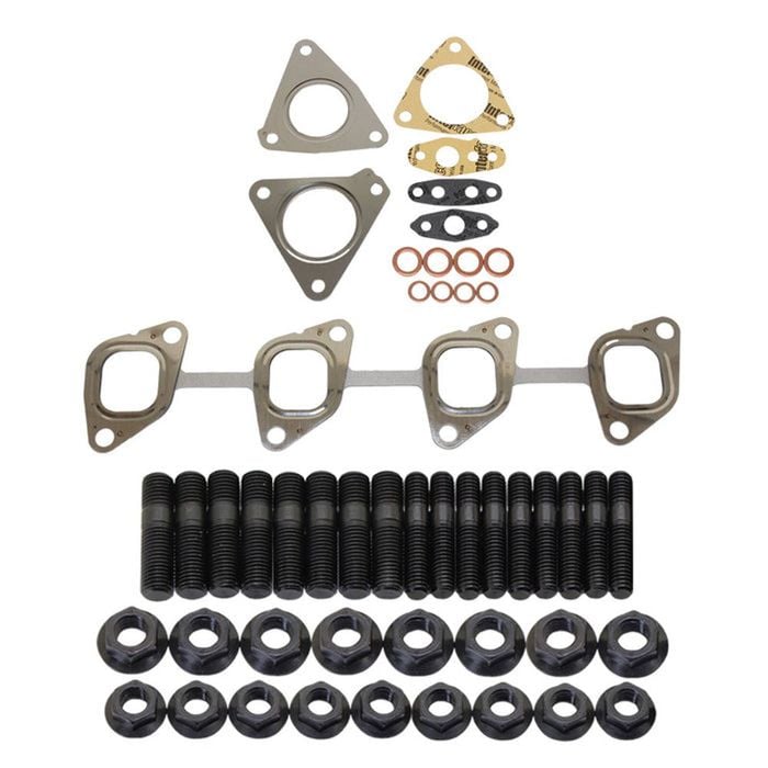 Permaseal Mls-r Turbo & Exhaust Manifold Installation Stud & Gasket Kit For Nissan Patrol Y61 Zd30 3.0l 1999-2017