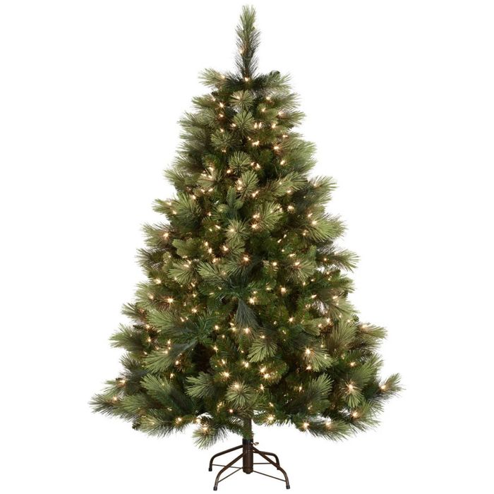 Christabelle 2.3m 7.5ft Christmas Tree with LED Lights Carolina Pine