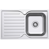 Everhard 780mm Stainless Steel Classic Square 1TH RH Single Bowl And Drainer