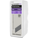 PowerFit 64mm DA Angle Electro-Galvanised Brad Nails - 2000 Pack