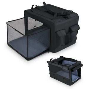 Costway Folding Pet Carrier Dog Crate