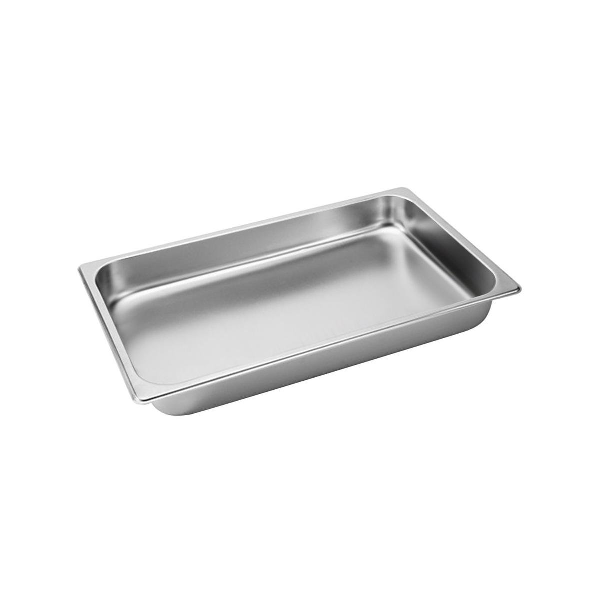 SOGA 1/1 GN Pan Stainless Steel 6.5cm Deep