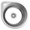 Mondella Resonance Single Bowl Round Sink With Tap Landing