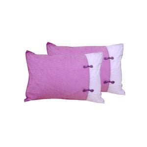 Phase 2 Scrunchie Orchid Pair of Standard Pillowcases