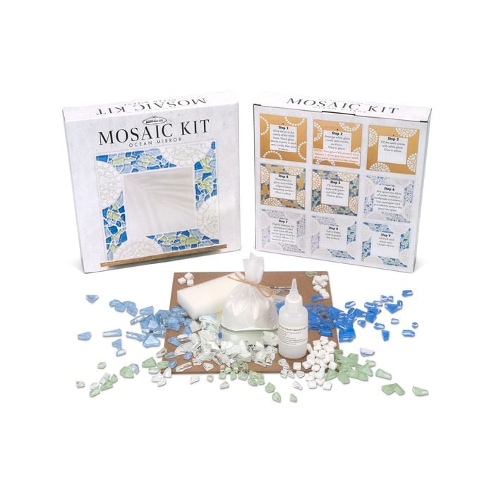 Mandala Art Ocean Mirror Mosaic Craft Kit