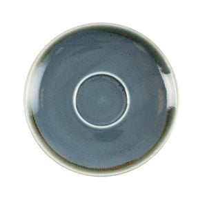 Olympia Cappuccino Saucer Kiln Ocean 160mm Porcelain Tableware 6 Pack