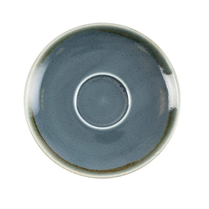 Olympia Cappuccino Saucer Kiln Ocean 160mm Porcelain Tableware 6 Pack