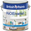 British Paints Extra Bright Gloss H2O Enamel Paint - 4L