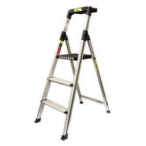 Gorilla 120kg 3 Step Household Ladder