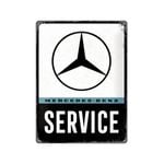 Nostalgic-Art Large Sign Mercedes-Benz Service