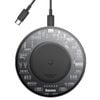 Baseus 15W Fast Charging Magnetic Wireless Phone Charge Pad - Black