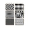 Cinnamon Cork Backed Coasters Set of 6 Mono