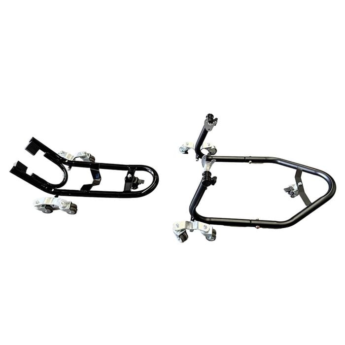 Taurus Legend 340kg Motorcycle Support Stand Transport Dolly Set