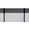 Slenderline 2400 x 1800mm Modular Fencing Bay Kit including Slats