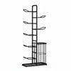 Sports Equipment Storage Organizer with Ball Gear Rack for Tennis, Basketball, Baseball, Football