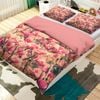 3D Pink Flower 272 Bed Pillowcases Quilt King Single Size