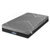 Giselle King Single Mattress 26cm Firm Pocket Spring Dual Edge Support Dark Grey