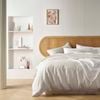 Vintage Design Homewares Natural French Linen Quilt Cover Set