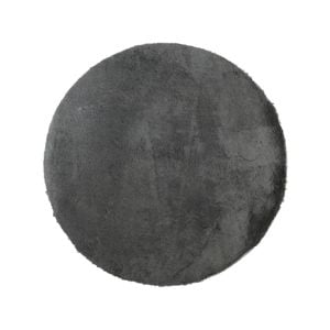 Smart Home Products 180cm Charcoal Orville Round Shag Pile Rug