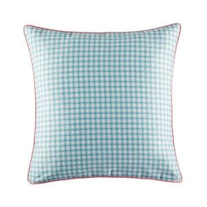 Kas Australia Mosi Euro Throw Pillowcase 65x65cm - Aqua