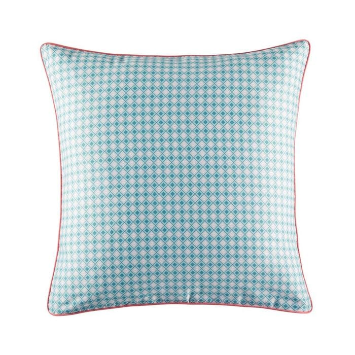 Kas Australia Mosi Euro Throw Pillowcase 65x65cm - Aqua
