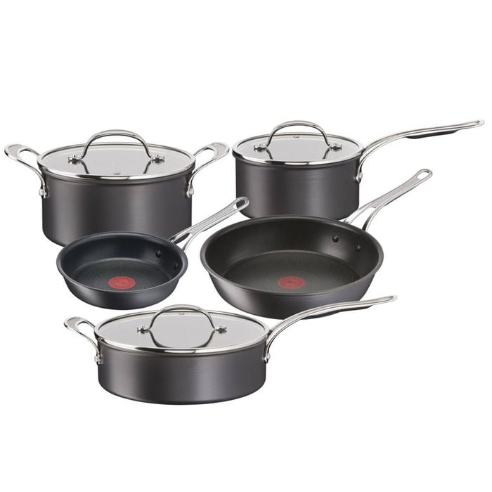 Tefal Jamie Oliver  Cooks Classic 5 Piece Induction Hard Anodised Cookware Set