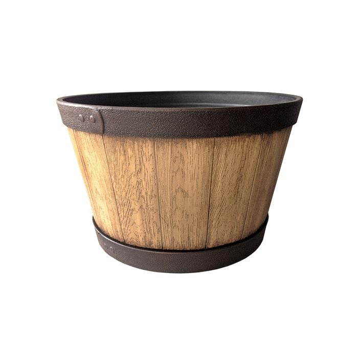 Northcote Pottery 33cm Oak Whiskey Barrel - Oak 33cm
