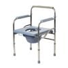 Livingstone Bedside Commode Chair Adjustable Height 120kg Capacity Medical Toilet Chair