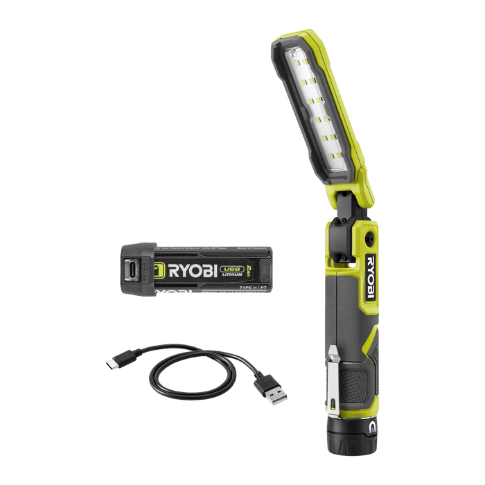 Ryobi USB Lithium Inspection Light Kit 2Ah Kit